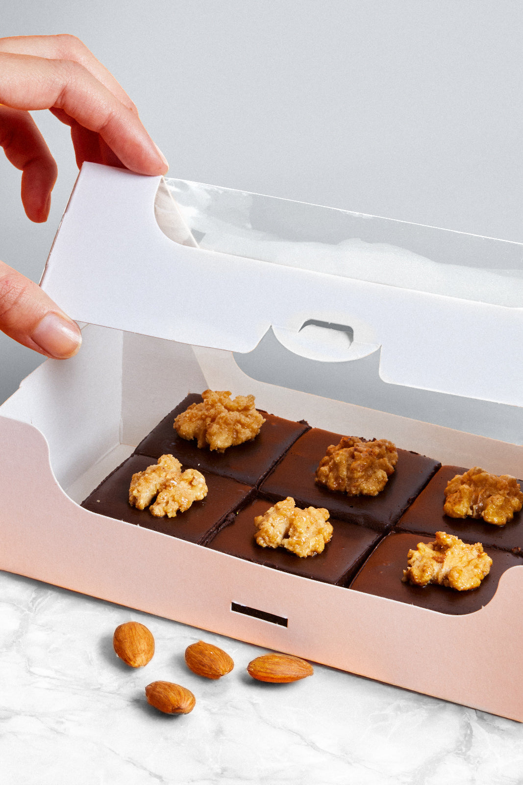 Brownie Box mit Goodie zum Muttertag – nur vor Ort